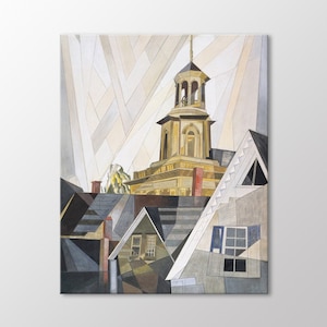 After Sir Christopher Wren by Charles Demuth Canvas Wall Art