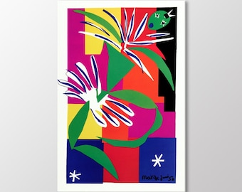 Matisse La Danseuse Creole Canvas Wall Art