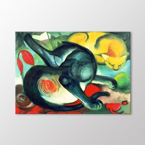 The Bridgeman Art Library by Franz Marc Canvas Wall Art