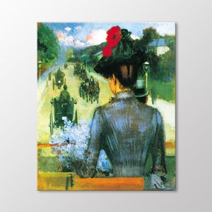 The City Atlas, 1888-1889 by Sidney Starr Canvas Wall Art