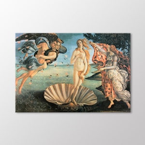 Geburt der Venus von Sandro Botticelli Leinwand Wandkunst