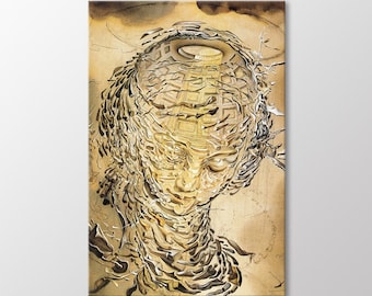 Salvador Dali Virgin Mary Canvas Art Print, Raphaelesque Head Exploding Poster