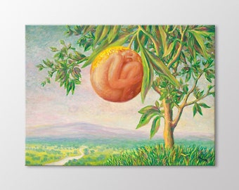 La Vie Heureuse by Rene Magritte Canvas Wall Art