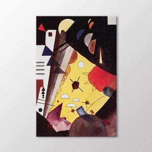 Tension En Hauteur by Wassily Kandinsky Canvas Wall Art