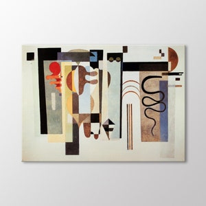 Deux Points Verts by Wassily Kandinsky Canvas Wall Art