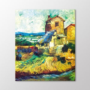 Old Mill 1888 by Vincent Van Gogh Canvas Wall Art