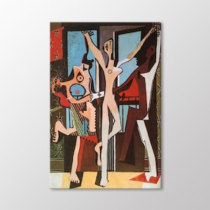 Dance by Pablo Picasso Canvas Wall Art