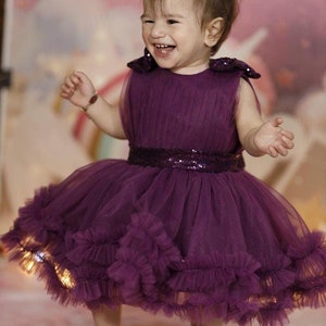 Plum Baby Dress Etsy UK