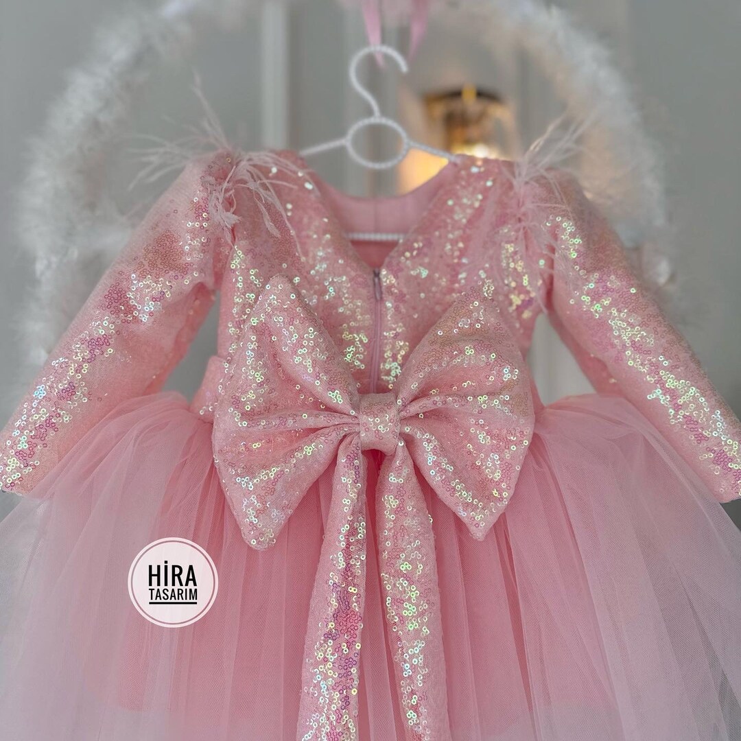 Pink Sequin Tutu Dress main image 0