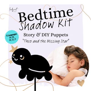 Digital Shadow Puppet Story Kit, Printable DIY Hand Shadow Puppets  Theater Silhouette Templates SVG, PDF, It/En/Fr/De/Es Multilingual, Kids