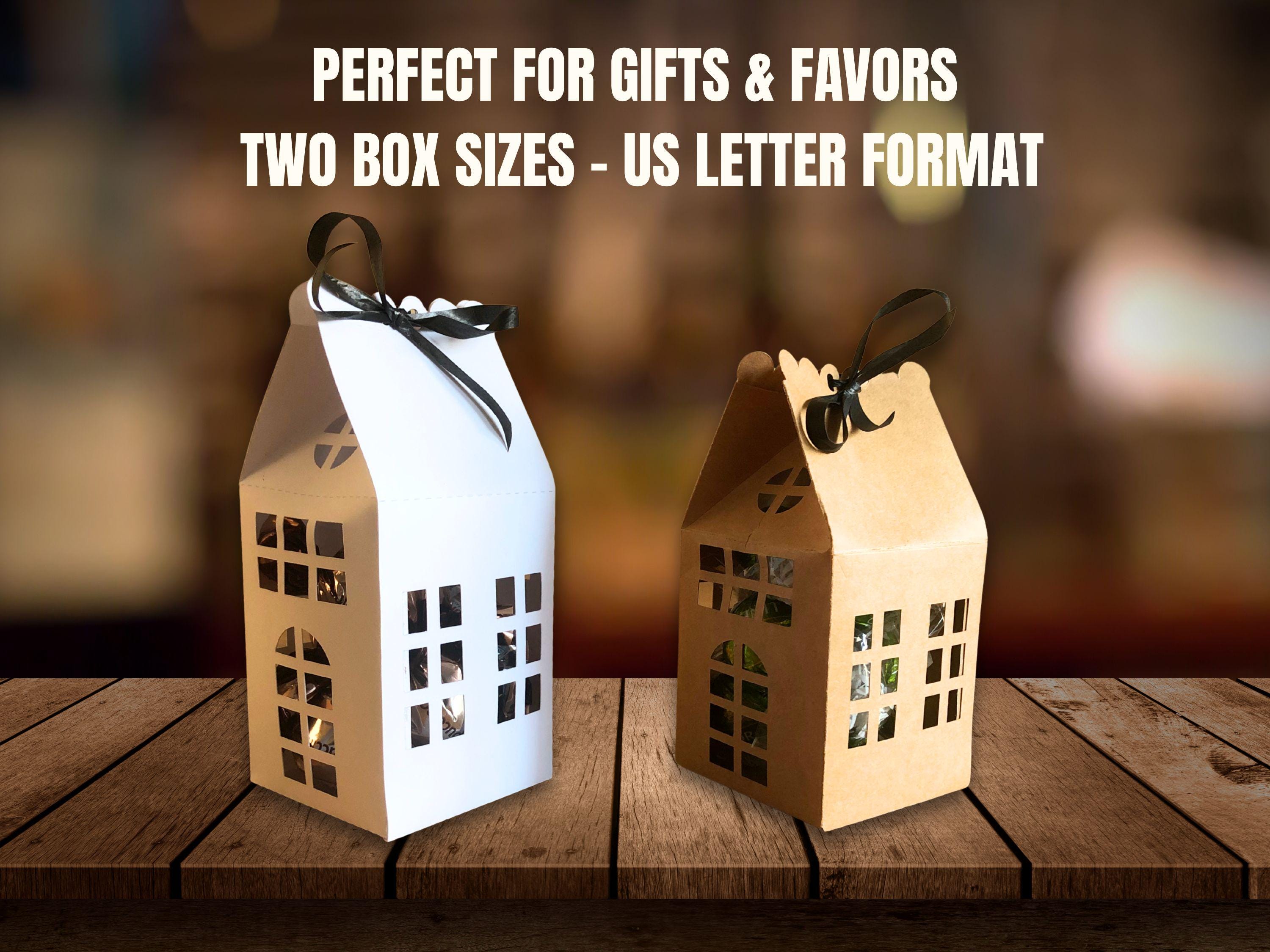 House Gift Box SVG – Treat Box Template – 2 Sizes Included – Cricut ...