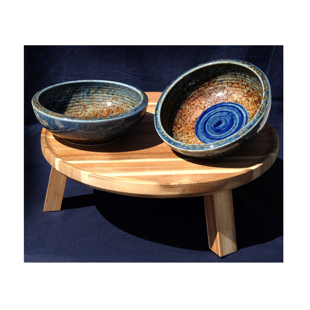 Japanese Blue Pool Bowls X2 - Etsy UK
