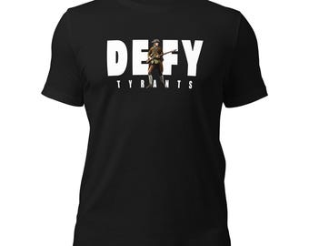 DEFY T-Shirt: Patriotic Unisex Cotton Tee