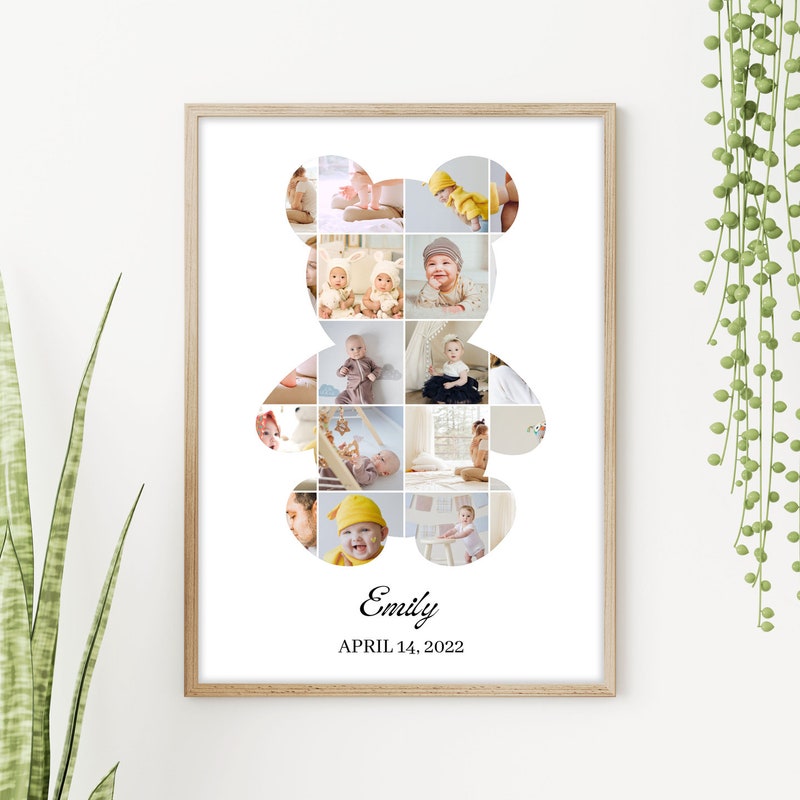 Baby Photo Collage - Etsy