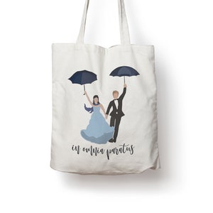 In omnia aparatus Gilmore Girls TV Show Cotton Tote Bag