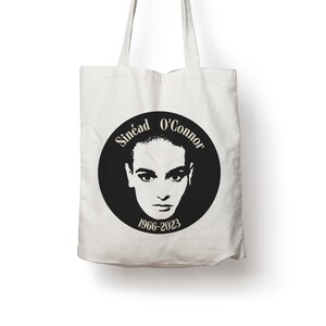 Sinead O'Connor Tribute Cotton Tote Bag