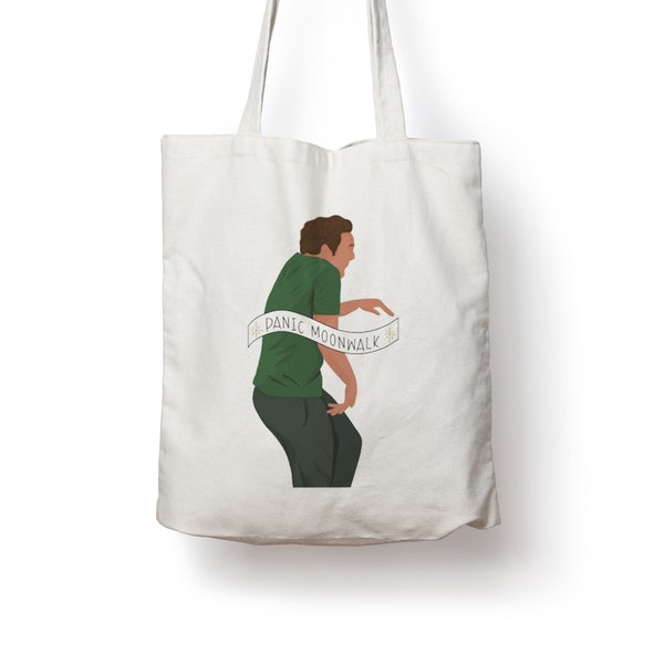 Panic Moonwalk New Girl TV Show Tote bag doublé