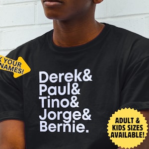 NY Yanks Names Legends Tee Shirt Personalized Custom NY T-Shirt Derek Jeter Paul Oneil Tino Martinez Jorge Posada Bernie Williams Gift Idea