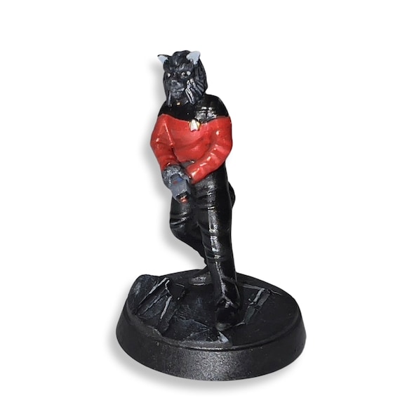 Painted TNG Star Trek Male Caitian Miniature