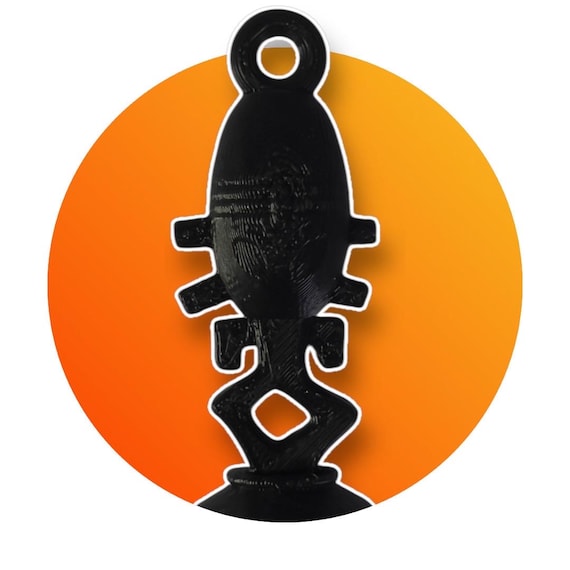 Black Horga’hn Pendant