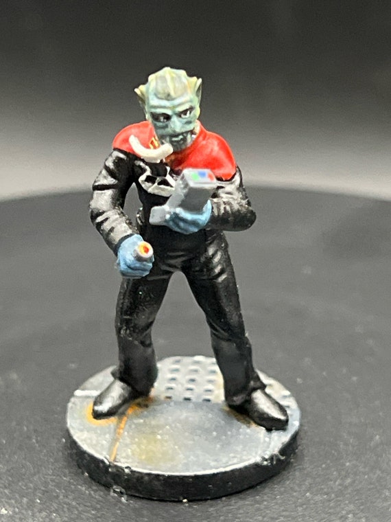 Painted Star Trek Benzite red Miniature