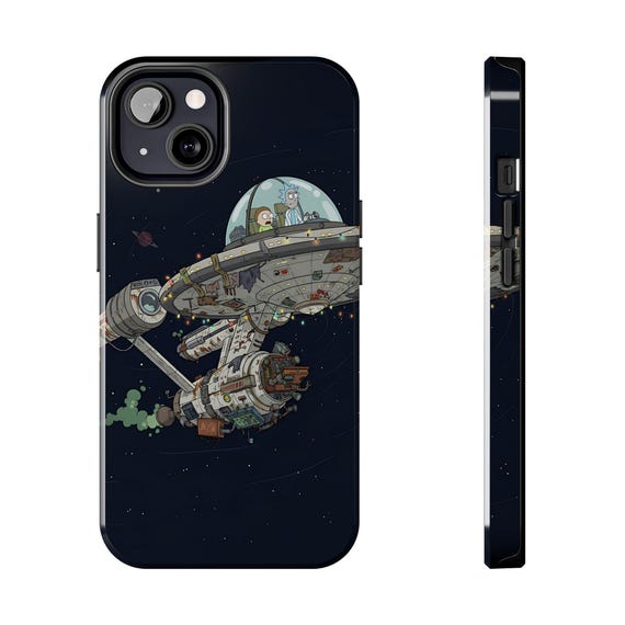 Rick and Morty Tough Phone Cases, Fun Phone Covers, Geek Phone Accessories, Animated Series Gift, Custom Phone Case