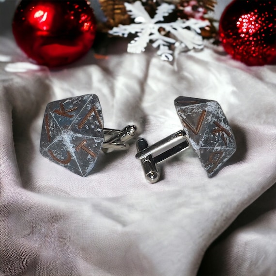 Ancient Greek Dice Cufflinks