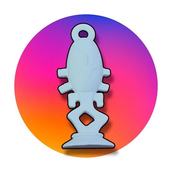 White Horga’hn Pendant