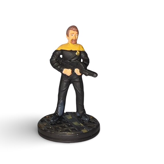 Painted 24th Century Star Trek Male Human Miniature