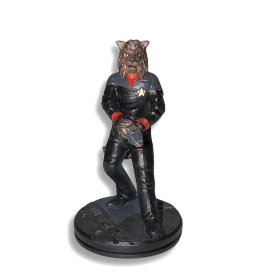 Painted 24th Century Star Trek Male Caitian Miniature