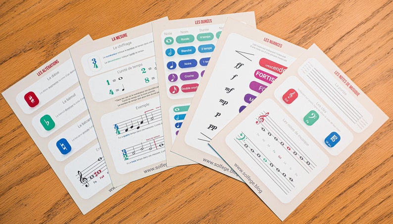 Solfège Revision sheets image 2