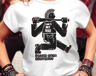 Punk's Not Dead Heavyweight Premium Unisex shirt, Goth Aesthetics Shirt, Punk Rock Fashion, Comfort Colors T shirts