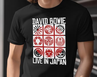 Live in Japan Concert t shirt, Rock Music Style Legendary Concert Tee, Cotton Unisex and Women's Fit shirts