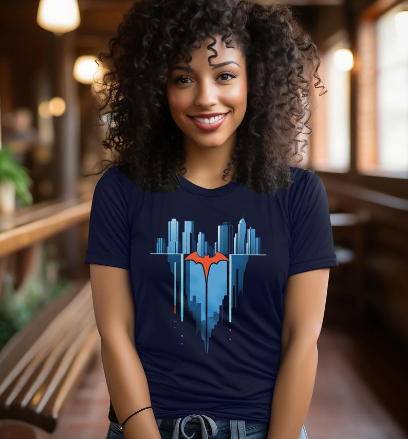 Gotham City Rise Cotton T-shirt, Dark Knight Mood, Bat Fan shirt, Hollywood legend, Comic quote, Christmas Bat-man fan gift, Joker Quote Inspired, Comic Pop Culture Shirt, Hollywood Legend, Retro Graphic Tee, comic fan gift shirt, comic book fan gift