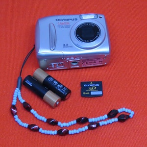 Olympus Camedia C-370 zoom 3.2MP Compact Digital Camera Silver