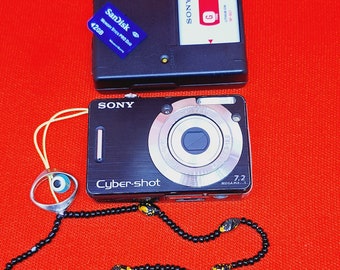 Sony Cybershot DSCW55 7.2MP Digital Camera with 3x Optical Zoom