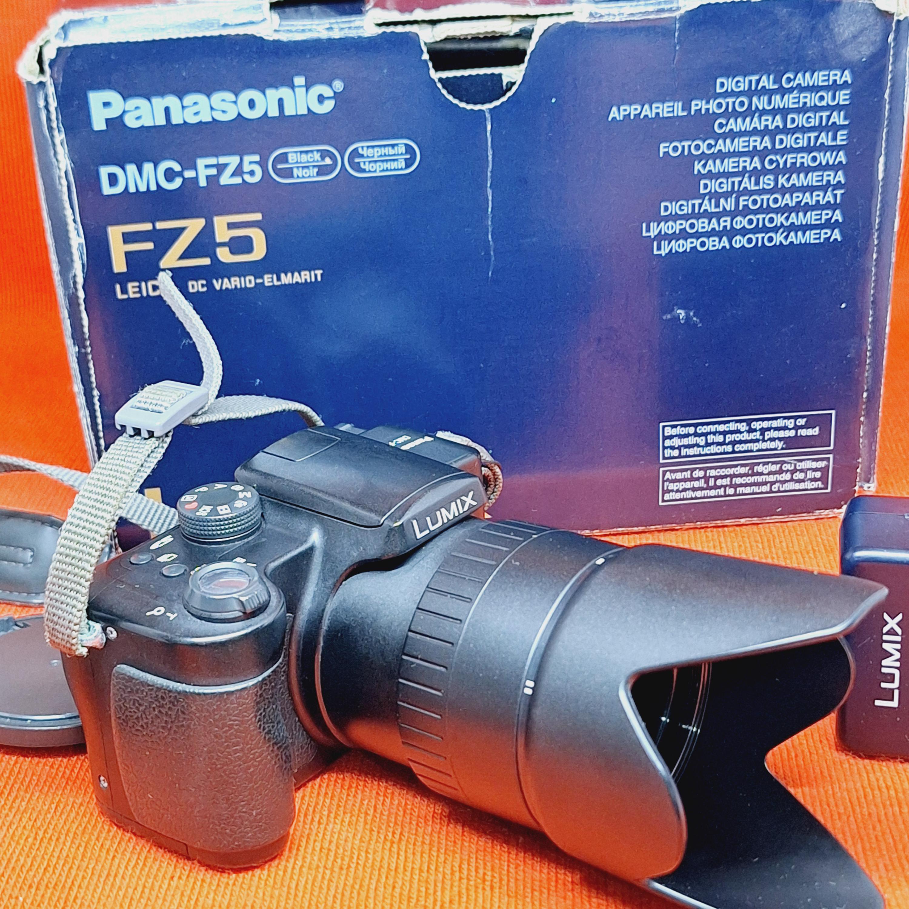 Amazon.com : Panasonic DMC-FZ5-K LUMIX Digital camera 5