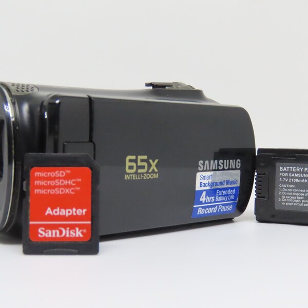 Samsung SMX F54 65X Zoom Camcorder