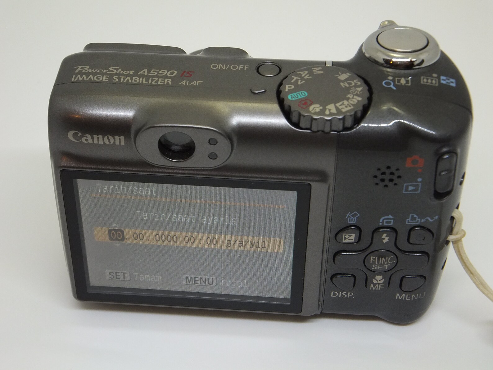 Canon Powershot A590IS 8MP Digital Camera Etsy