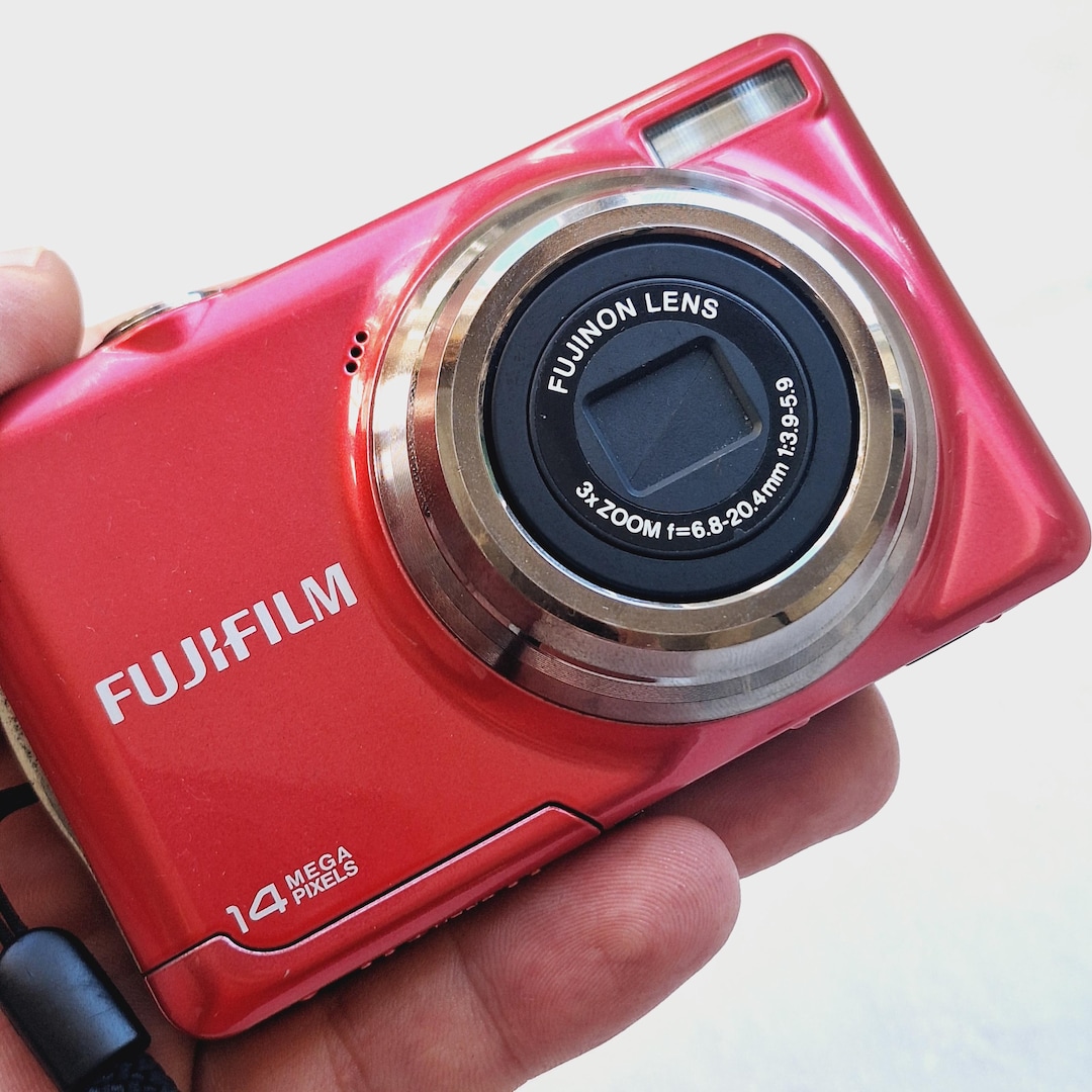 Fujifilm Finepix JV Series JV310 Vintage Red - Etsy