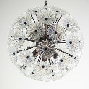 Flower Sputnik - Italian crystal chandelier – 51 Daisy crystal glasses