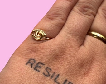 Spiral Wire Ring