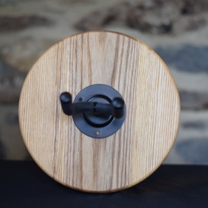 Wall-Mount Instrument Holder, Ash // Solid Wood Instrument Display for Guitar, Banjo, Ukulele, Mandolin