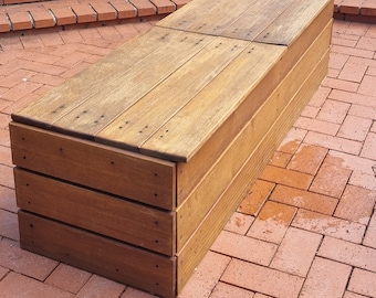 DIY Outside Storage Bench | Step-by-Step Digital Plans