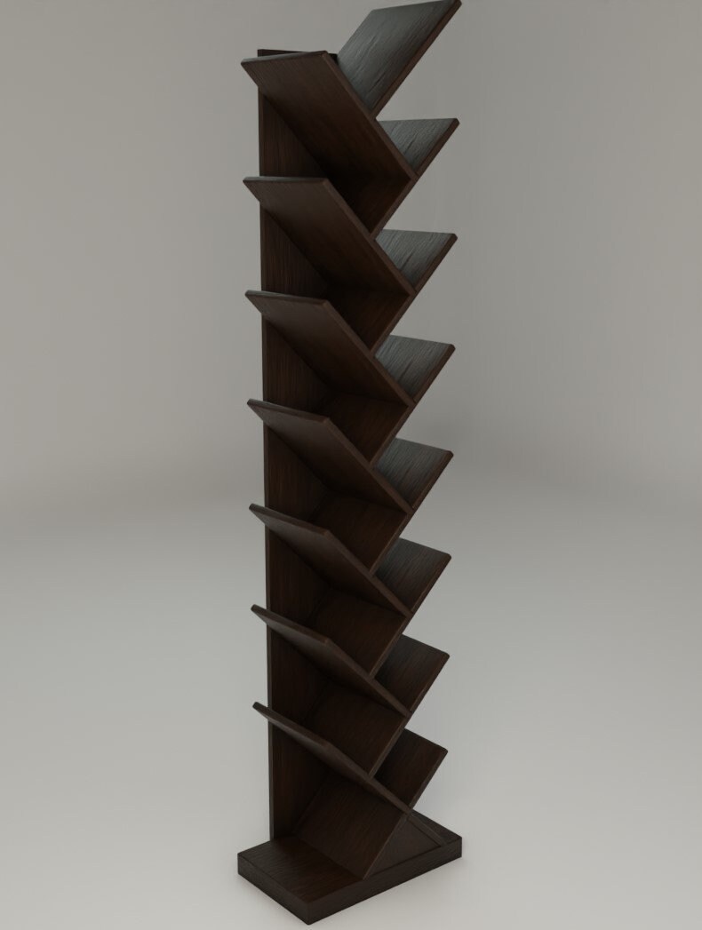 DIY Tree Bookshelf Plans Build a Stunning Book Storage Etsy