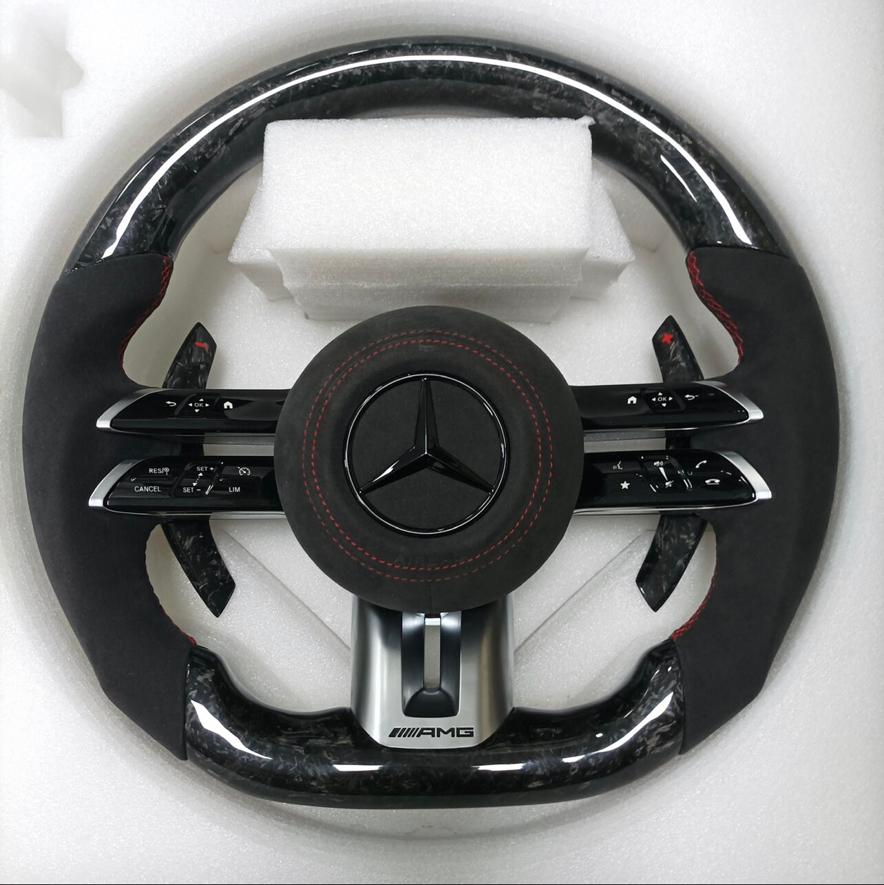 Mercedes custom 2024 steering wheel