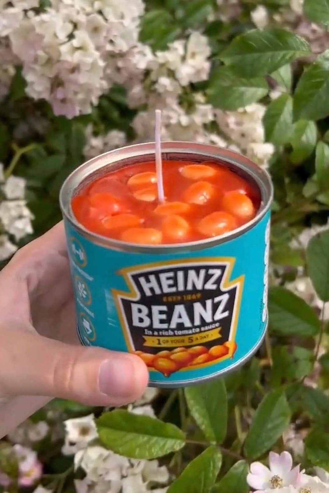 Heinz Baked Beans Candle Set With Beans on Toast Unique Fake Food