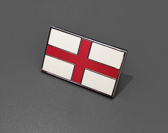 England Flag Hard Enamel Pin Badge (18x30mm)