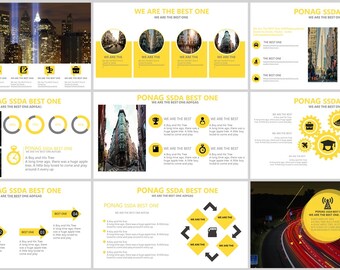 Modern Business Plan PowerPoint Template: Professional Marketing Slides