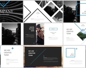 Minimalist Business PowerPoint Template: Corporate Pitch Deck (64 Slides)